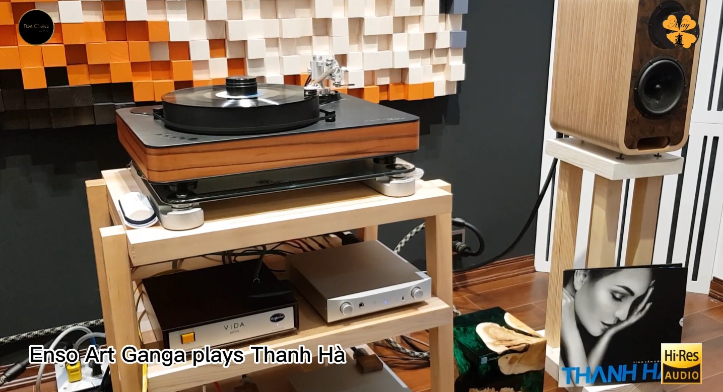 đĩa than Thanh Hà, Audio Ultra Hi-End test dàn máy