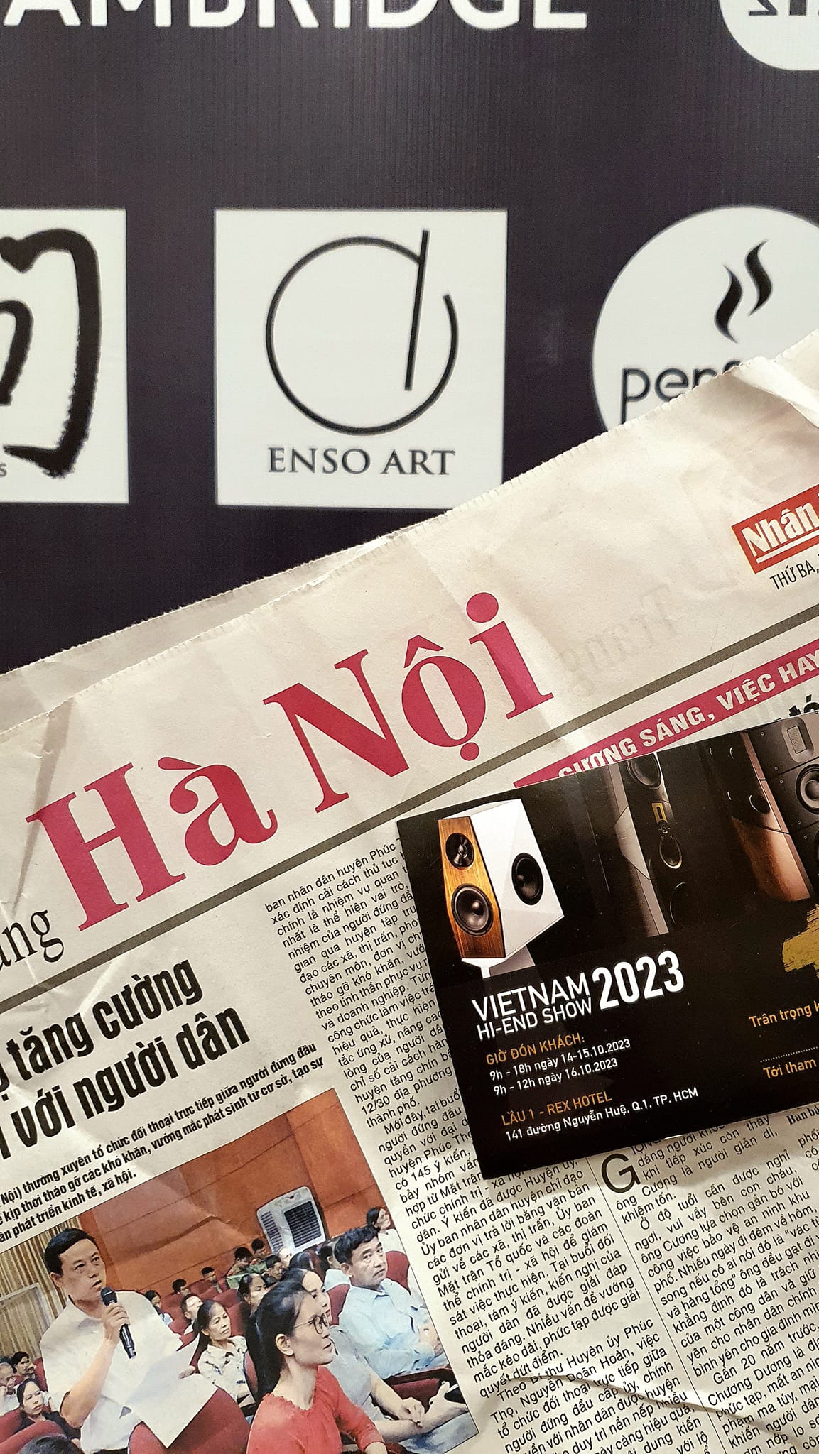 [video]Trải nghiệm Enso Art tại Vietnam High-end Show 2023